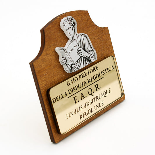 Gaio Pretore della Disputa Regolistica