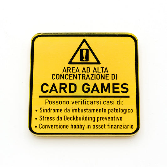 Area ad alta Concentrazione di Card Games