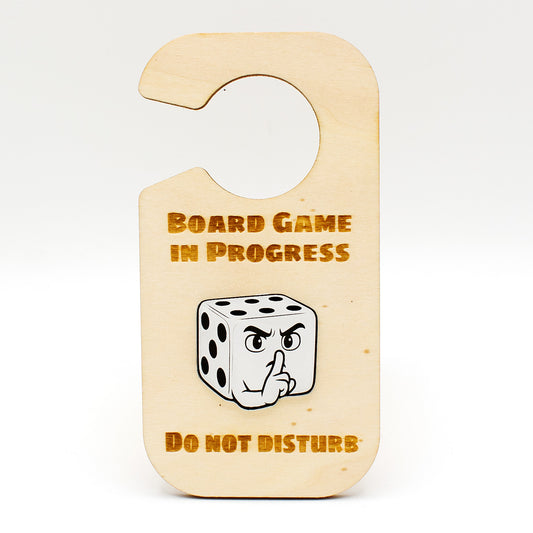 Board Game in Progress Dado