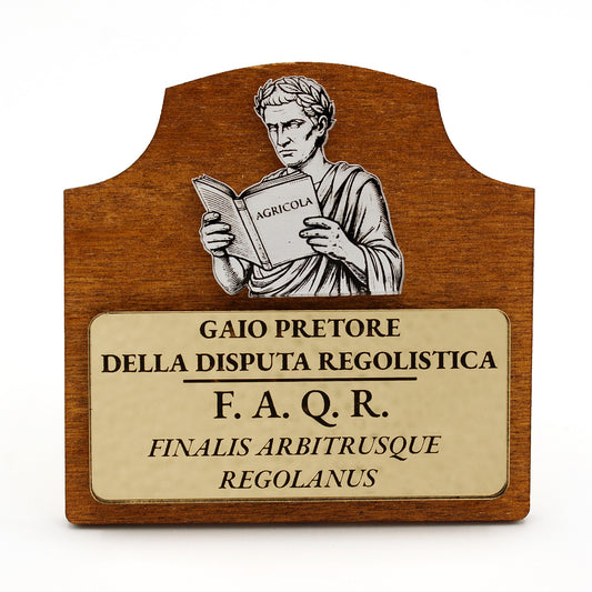 Gaio Pretore della Disputa Regolistica